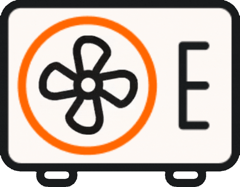 Cooling icon animated