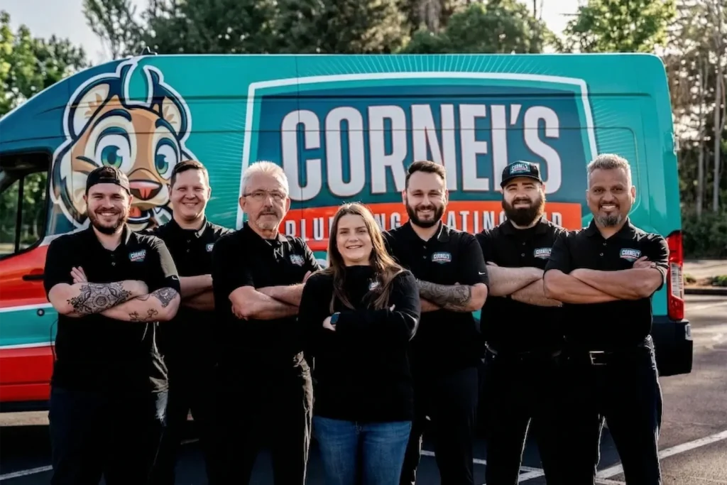 Cornel's Plumbing, HVAC, Sales, and Service Professionals