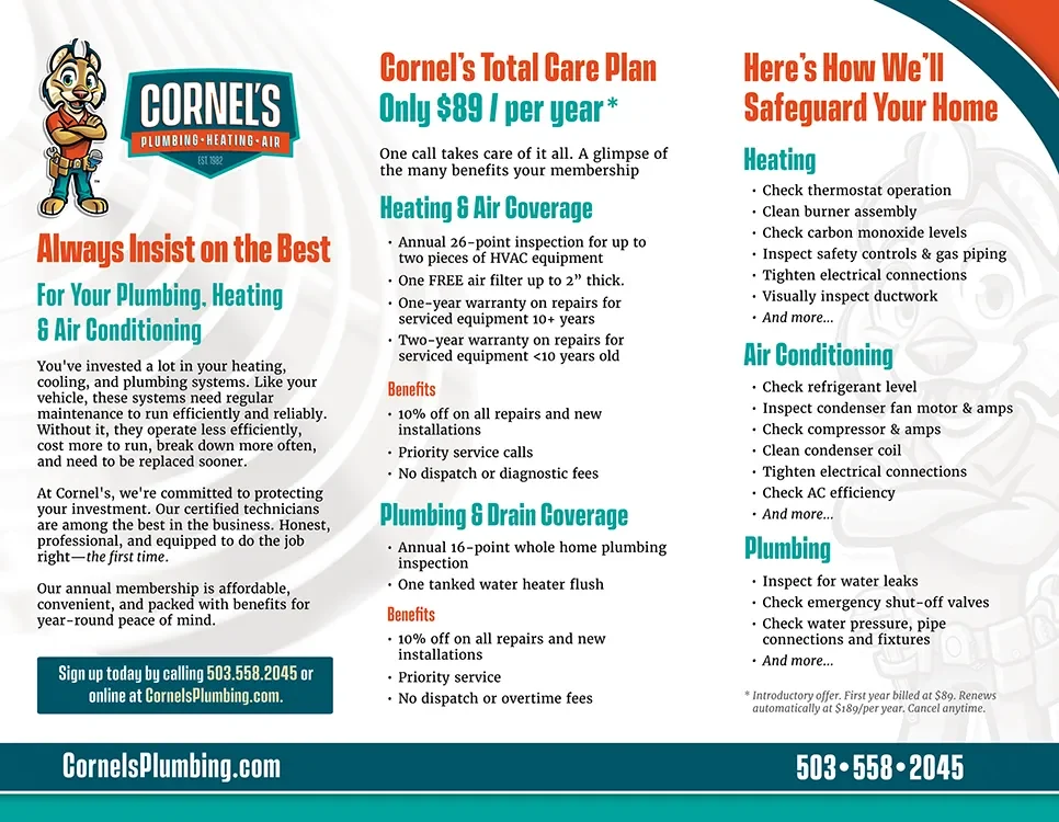 Cornel's TotalCare Membership Plan 2026