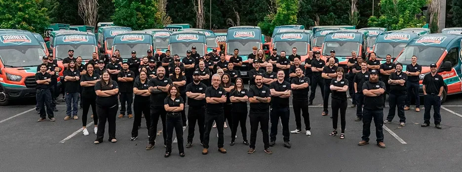 Cornel's Plumbing, Heating, Air, & Electrical Team Photo